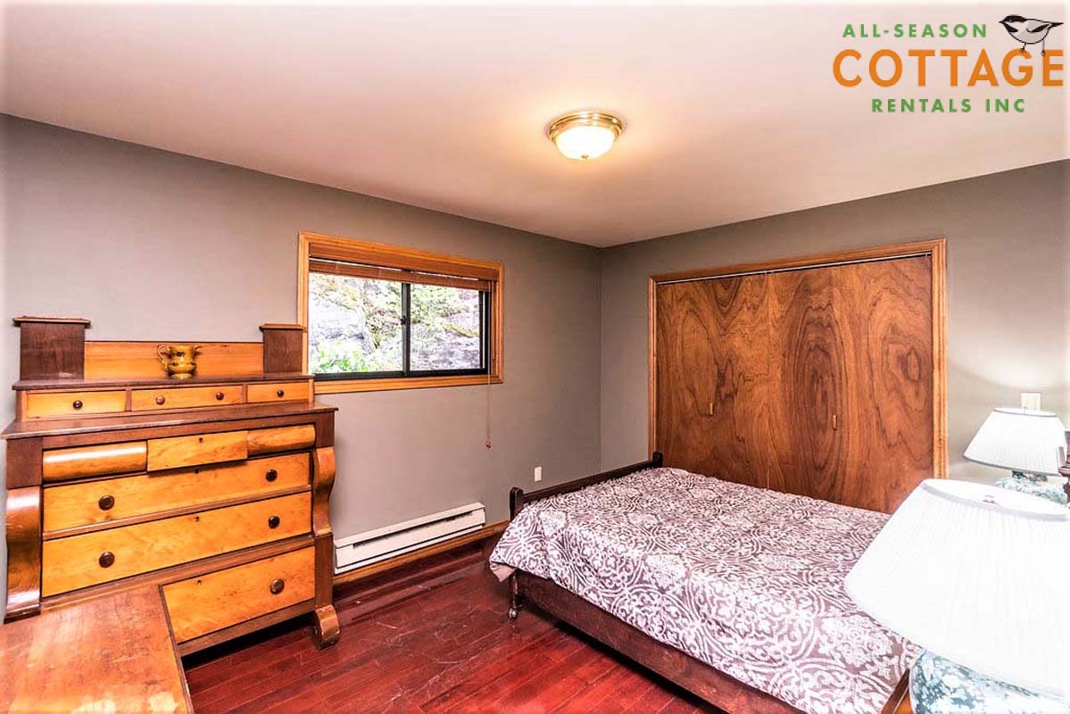 Bedroom #2 - located on main floor with a double bed